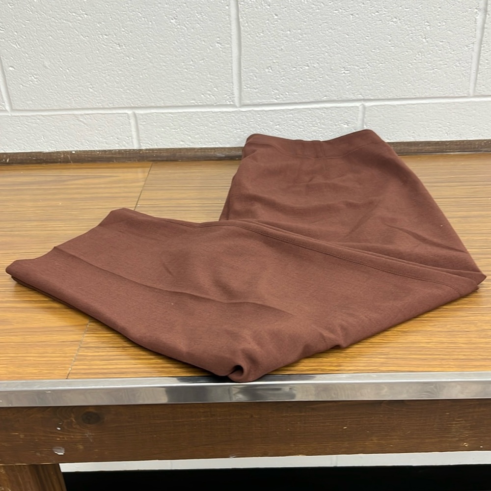 Ann Taylor Curvy Fit size 18 pant. Very pretty brown color.  see pics